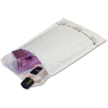 Jiffy Mailer Tuffgard Extreme Bubble Mailers - #1 Size - Self-adhesive Seal - White - 50/Carton