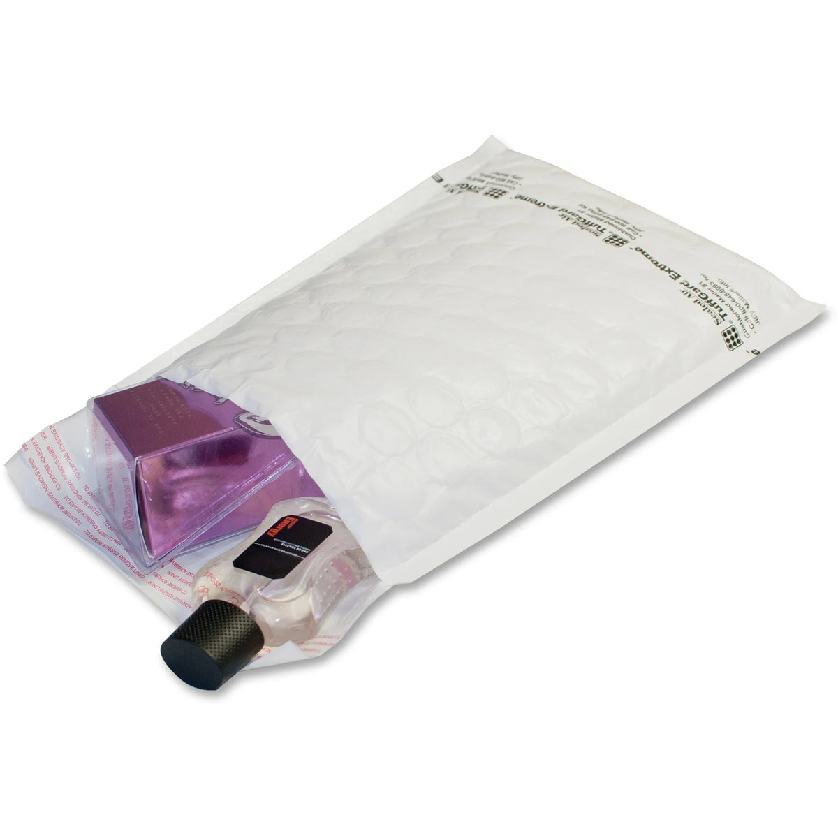 Jiffy Mailer Tuffgard Extreme Bubble Mailers - #1 Size - Self-adhesive Seal - White - 50/Carton