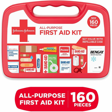Johnson & Johnson All Purpose First Aid Kit - Front