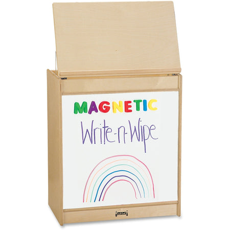 Jonti-Craft Big Book Write-n-Wipe Easel - Educational Rubber & Acrylic - Art Stations