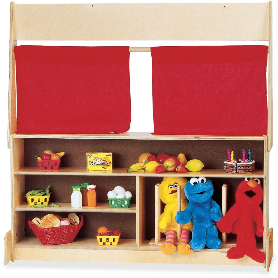 Jonti-Craft Flannel Surface Imagination Station - Rear