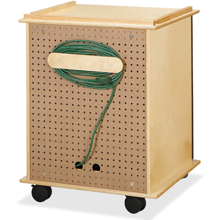 Jonti-Craft Laptop/Tablet Storage Cart - Rear