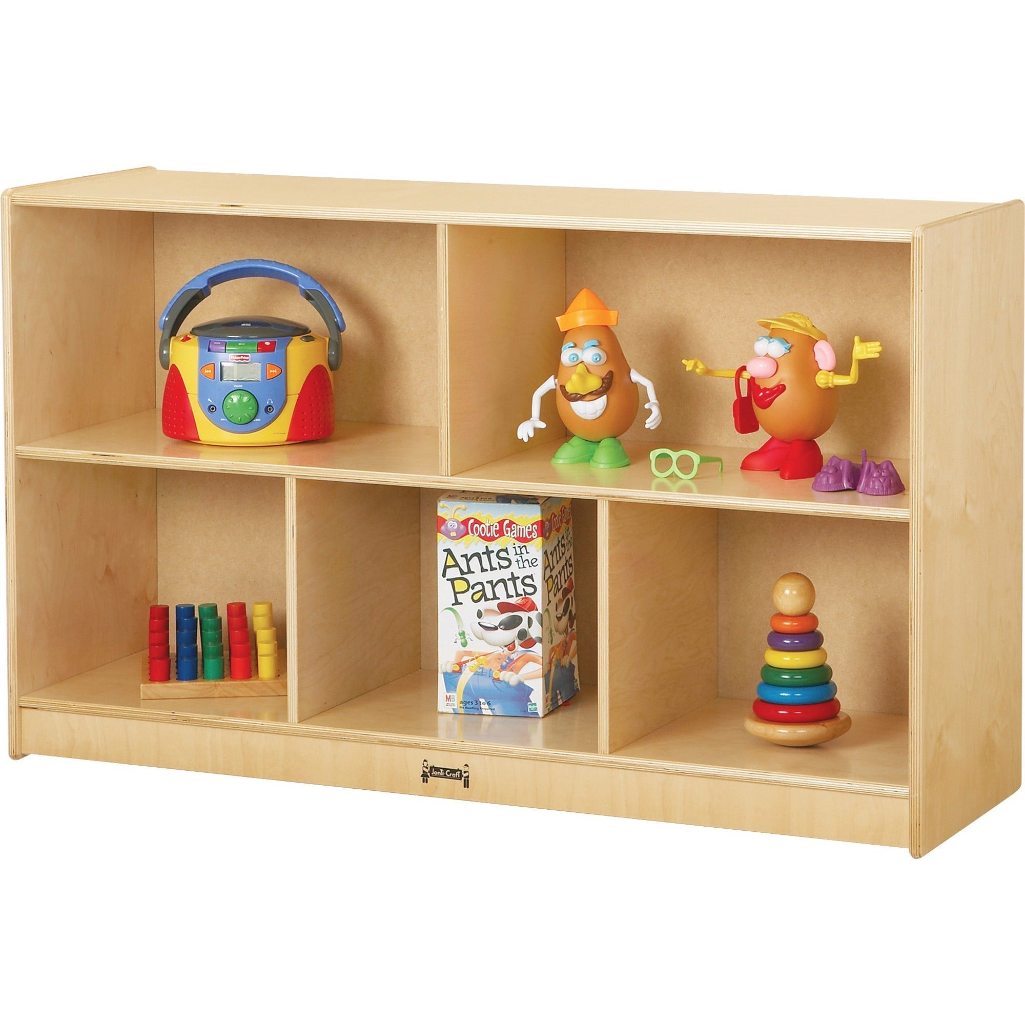 Jonti-Craft Low Single Mobile Storage Unit - 2000