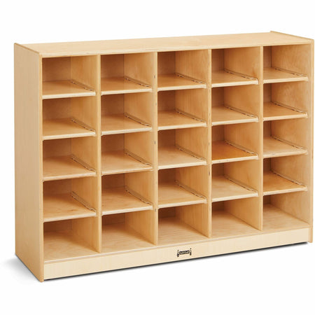 Jonti-Craft Rainbow Accents 25 Cubbie Mobile Storage - 2000