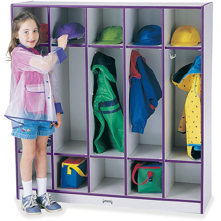 Rainbow Accents Rainbow Accents 5-section Coat Locker - 2000
