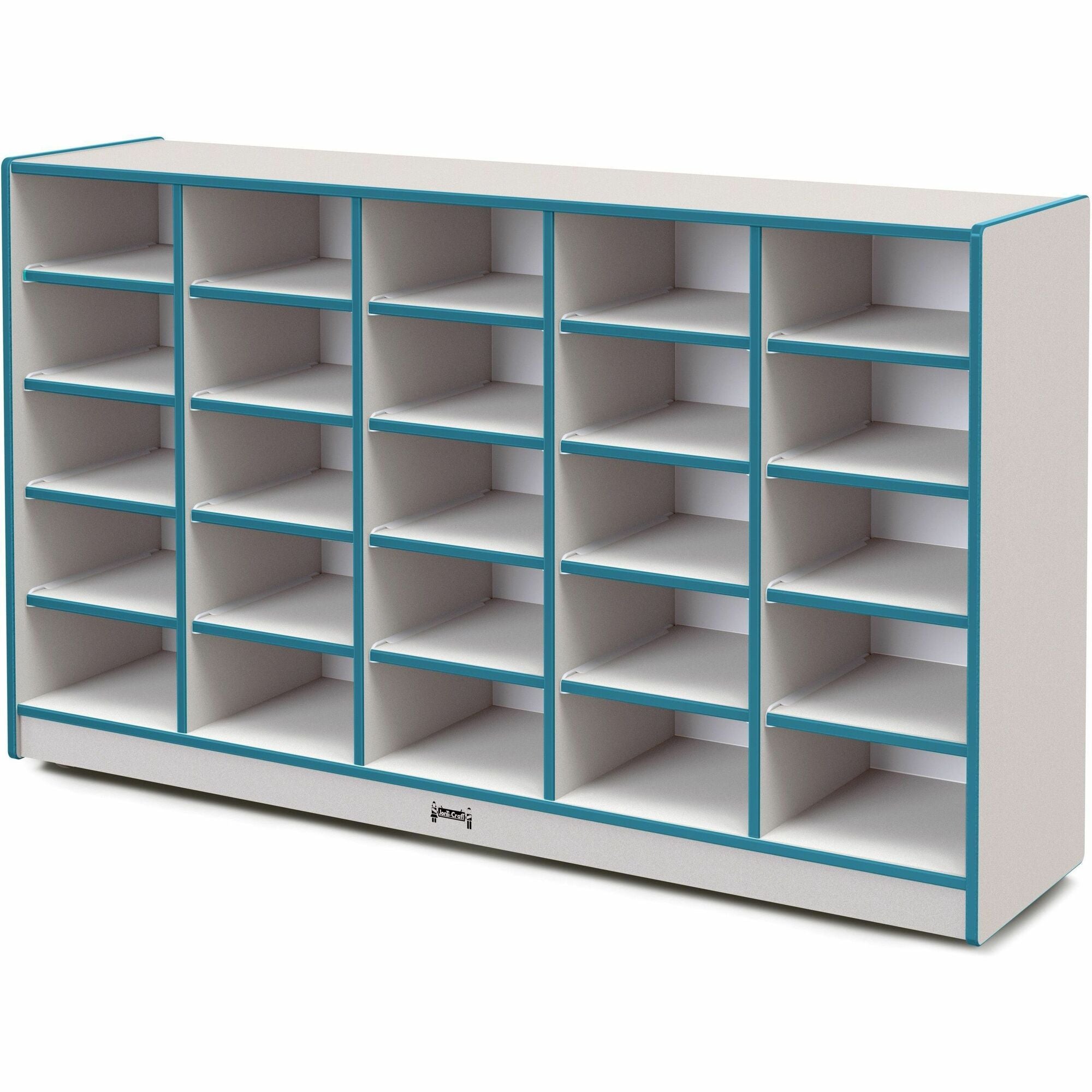 Jonti-Craft Rainbow Accents Cubbie Mobile Storage - 2000