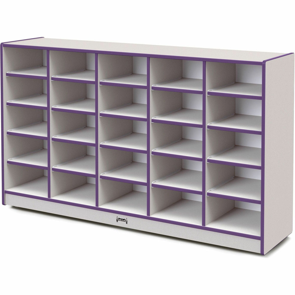 Jonti-Craft Rainbow Accents Cubbie Mobile Storage - 2000