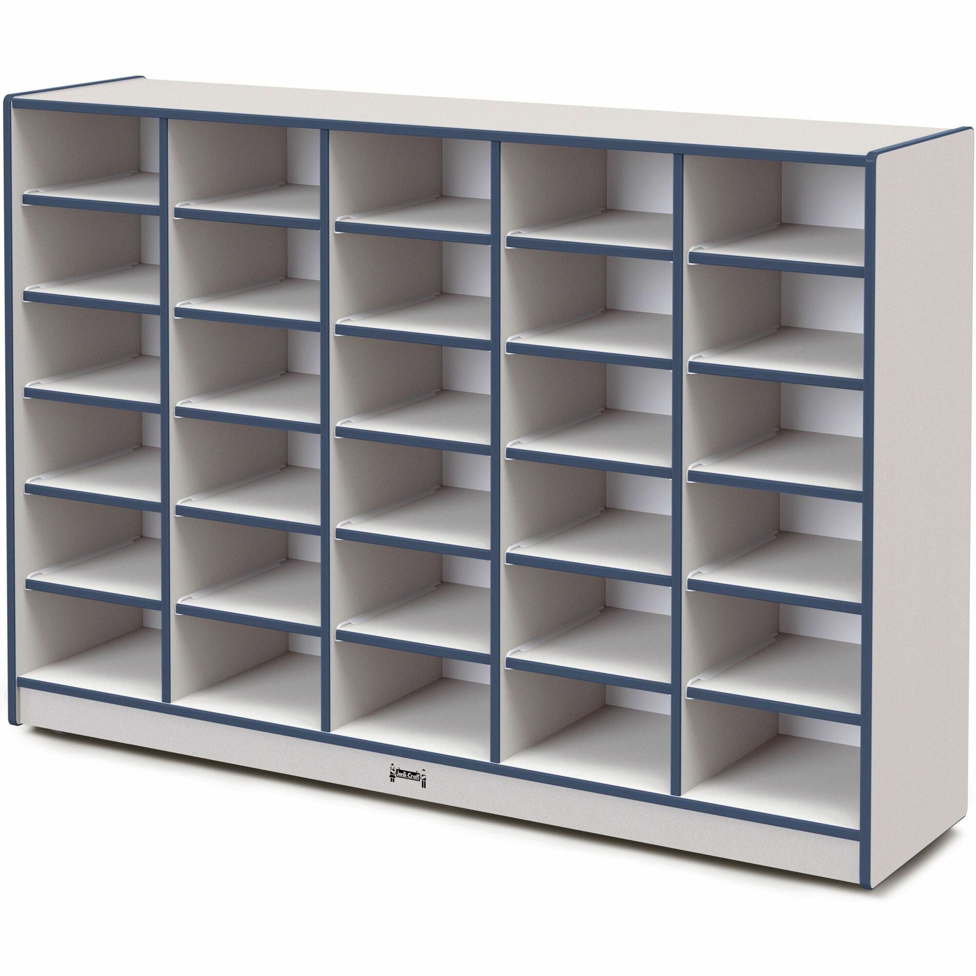 Jonti-Craft Rainbow Accents Cubbie Mobile Storage - 2000
