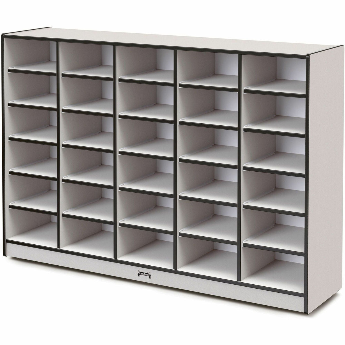 Jonti-Craft Rainbow Accents Cubbie Mobile Storage - 2000