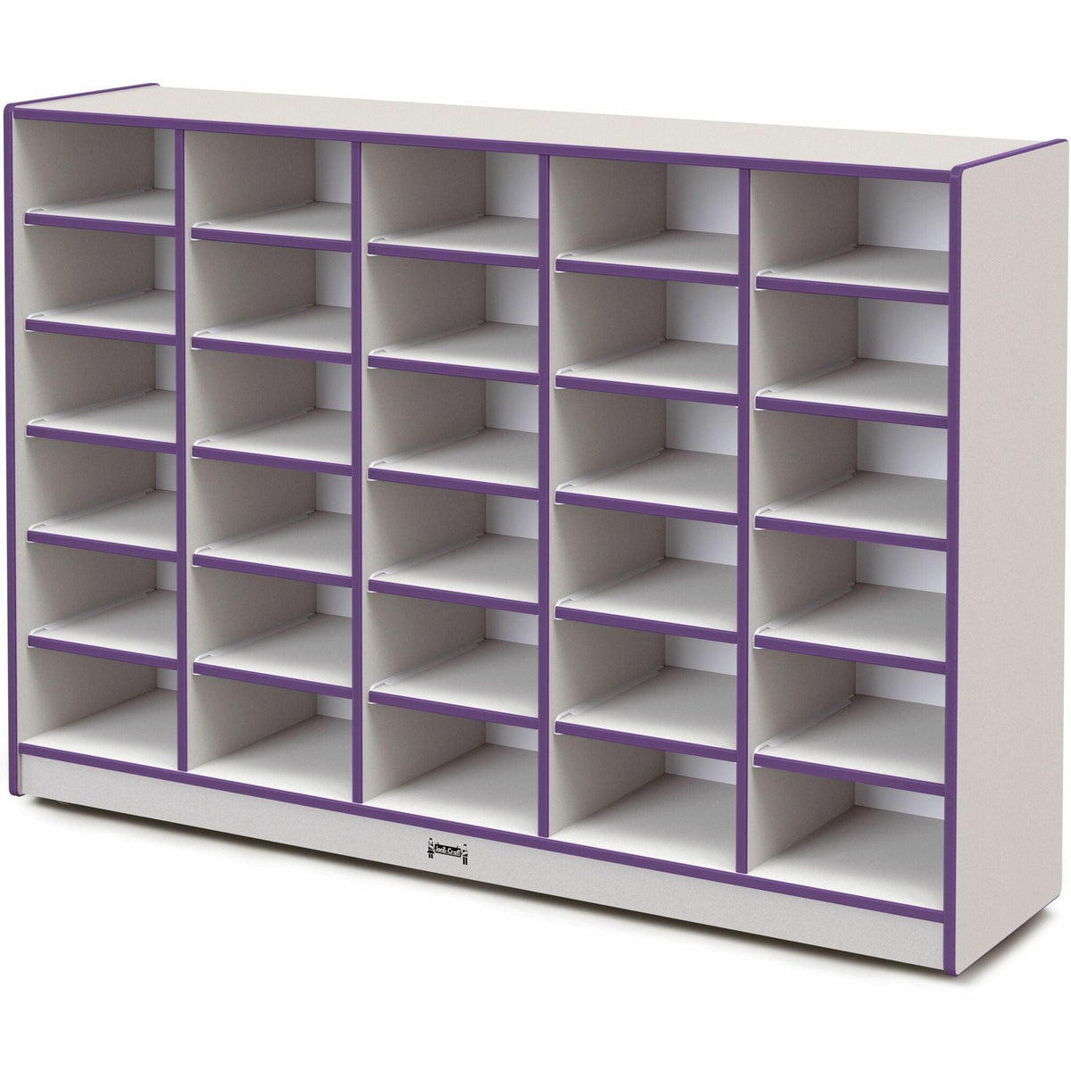 Jonti-Craft Rainbow Accents Cubbie Mobile Storage - 2000