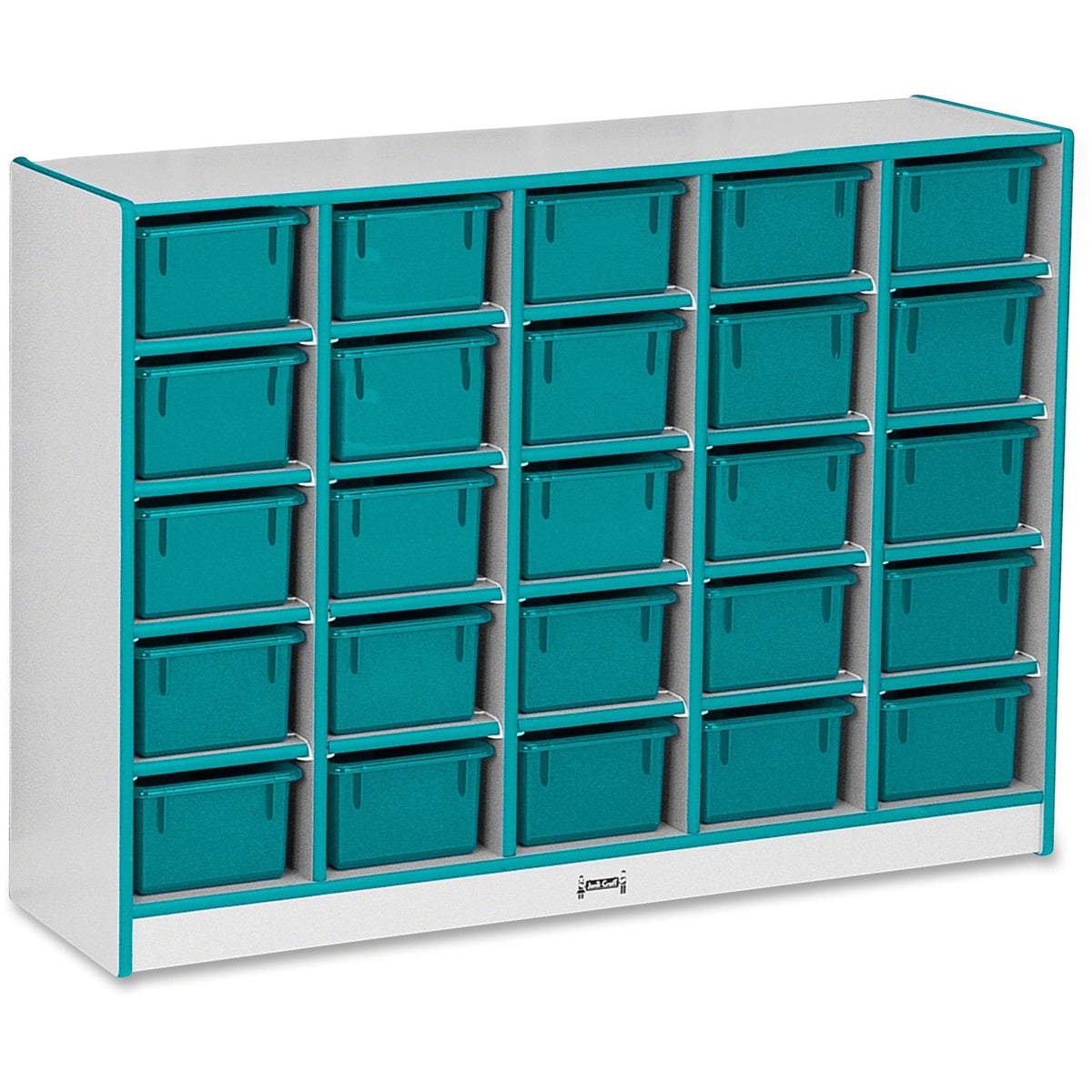 Jonti-Craft Rainbow Accents Cubbie-trays Storage Unit - 2000