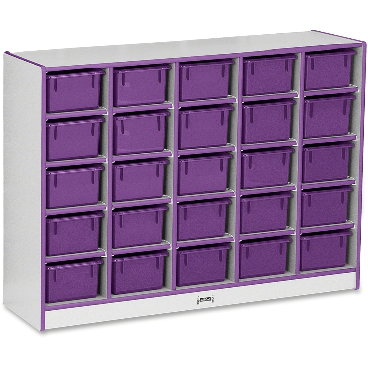 Jonti-Craft Rainbow Accents Cubbie-trays Storage Unit - 2000