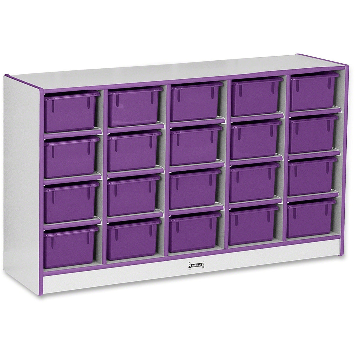 Jonti-Craft Rainbow Accents Cubbie-trays Storage Unit - 2000
