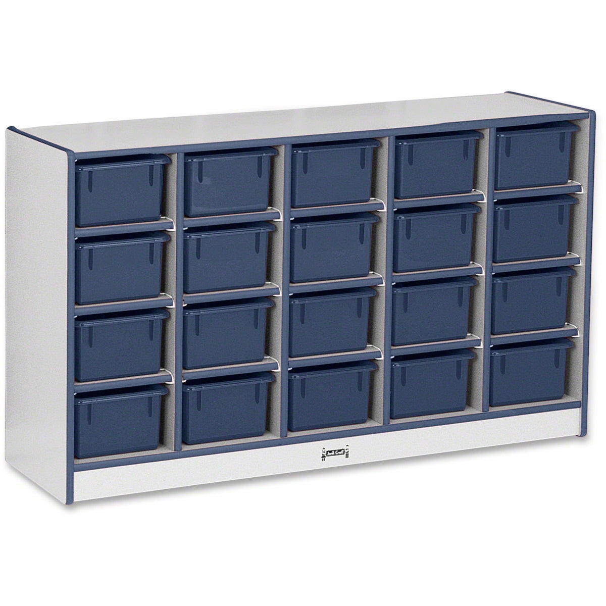 Jonti-Craft Rainbow Accents Cubbie-trays Storage Unit - 2000