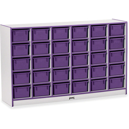 Jonti-Craft Rainbow Accents Cubbie-trays Storage Unit - 2000
