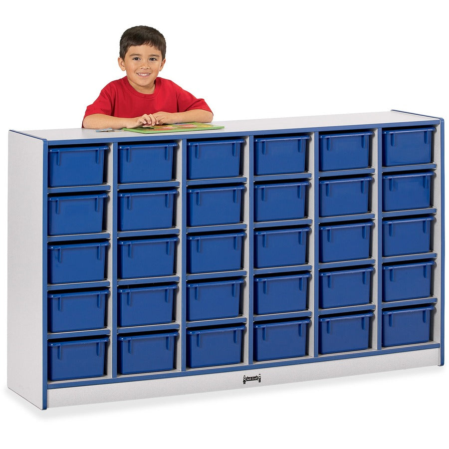 Rainbow Accents Rainbow Accents Cubbie-trays Storage Unit - Front