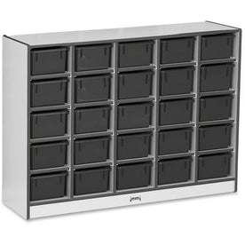 Jonti-Craft Rainbow Accents Cubbie-Trays Storage Unit - Organize with Style - Cubbies &