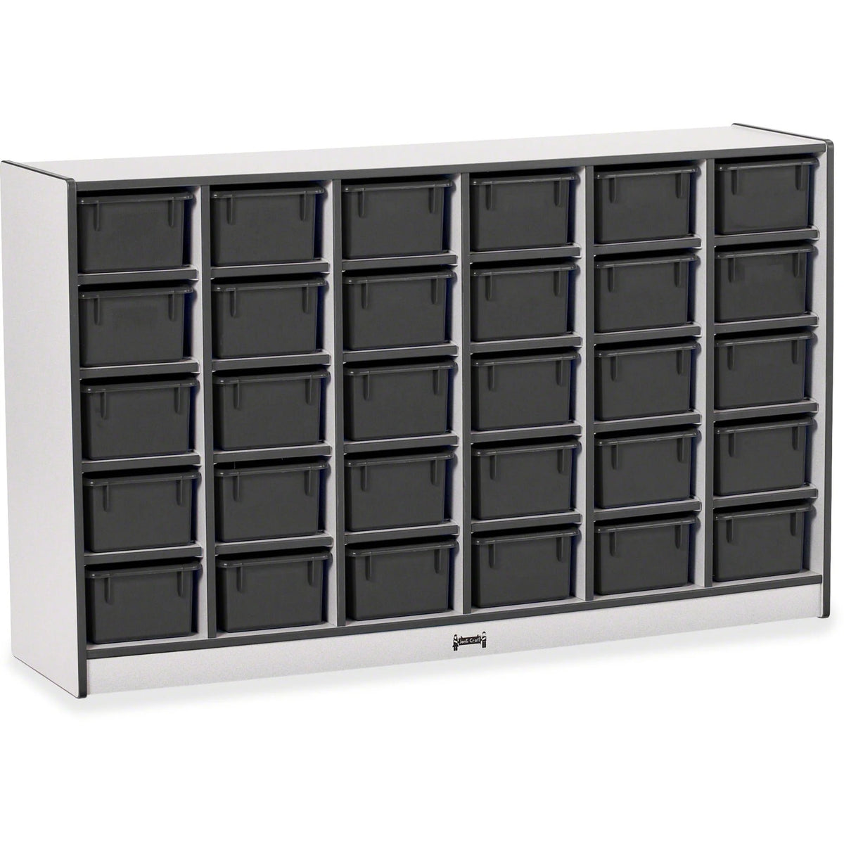 Jonti-Craft Rainbow Accents Cubbie-Trays Storage Unit - Organize with Style - Cubbies &