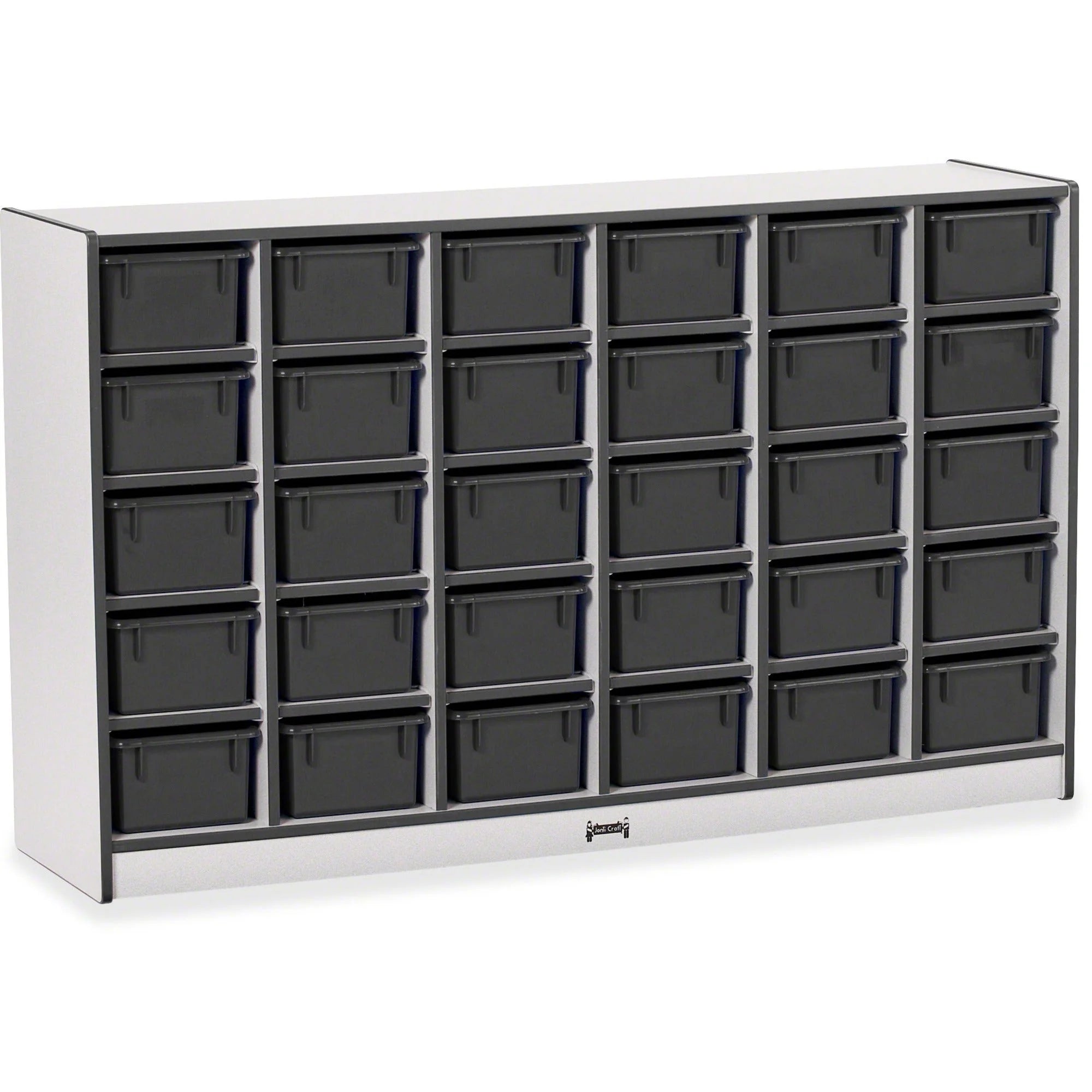 Jonti-Craft Rainbow Accents Cubbie-Trays Storage Unit - Organize with Style - Cubbies &