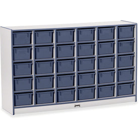 Jonti-Craft Rainbow Accents Cubbie-Trays Storage Unit - Organize in Style - Cubbies &