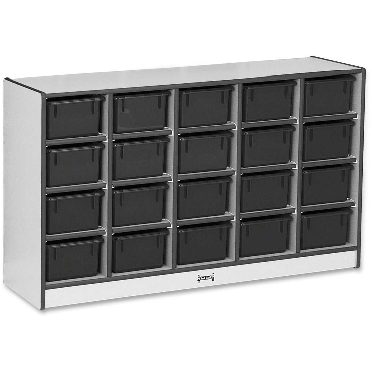 Jonti-Craft Rainbow Accents Cubbie-Trays Storage Unit - Organize in Style - Cubbies &
