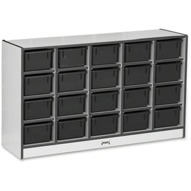 Jonti-Craft Rainbow Accents Cubbie-Trays Storage Unit - Organize in Style - Cubbies &