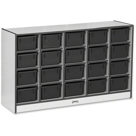 Jonti-Craft Rainbow Accents Cubbie-Trays Storage Unit - Organize in Style - Cubbies &