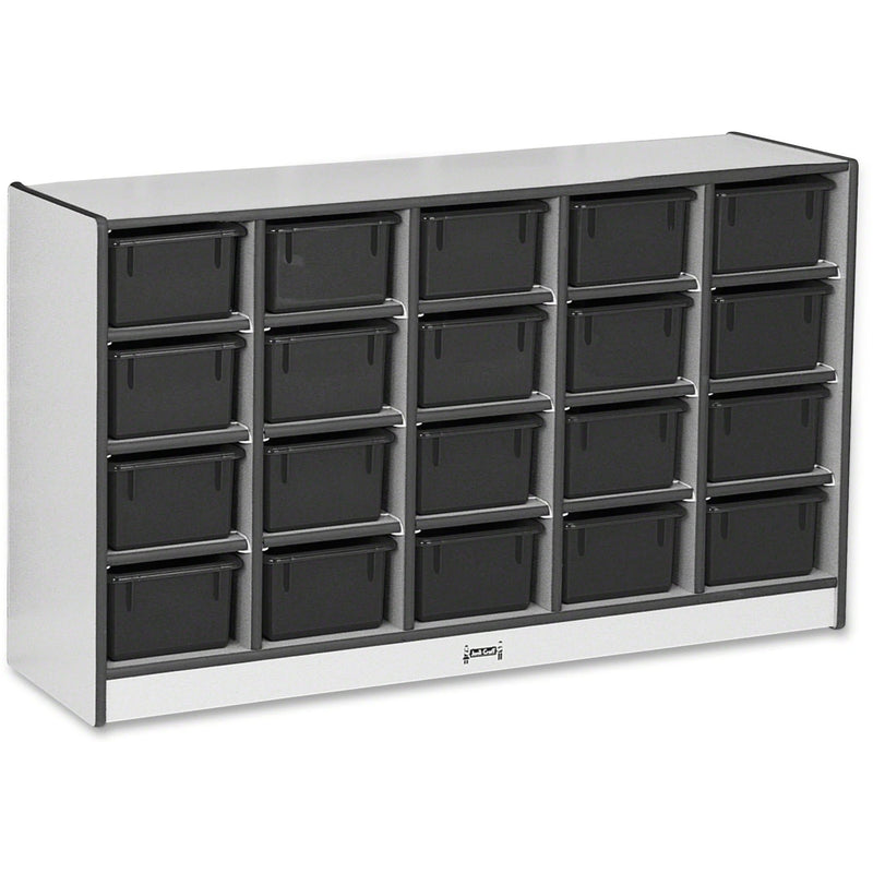 Jonti-Craft Rainbow Accents Cubbie-Trays Storage Unit - Organize in Style - Cubbies &