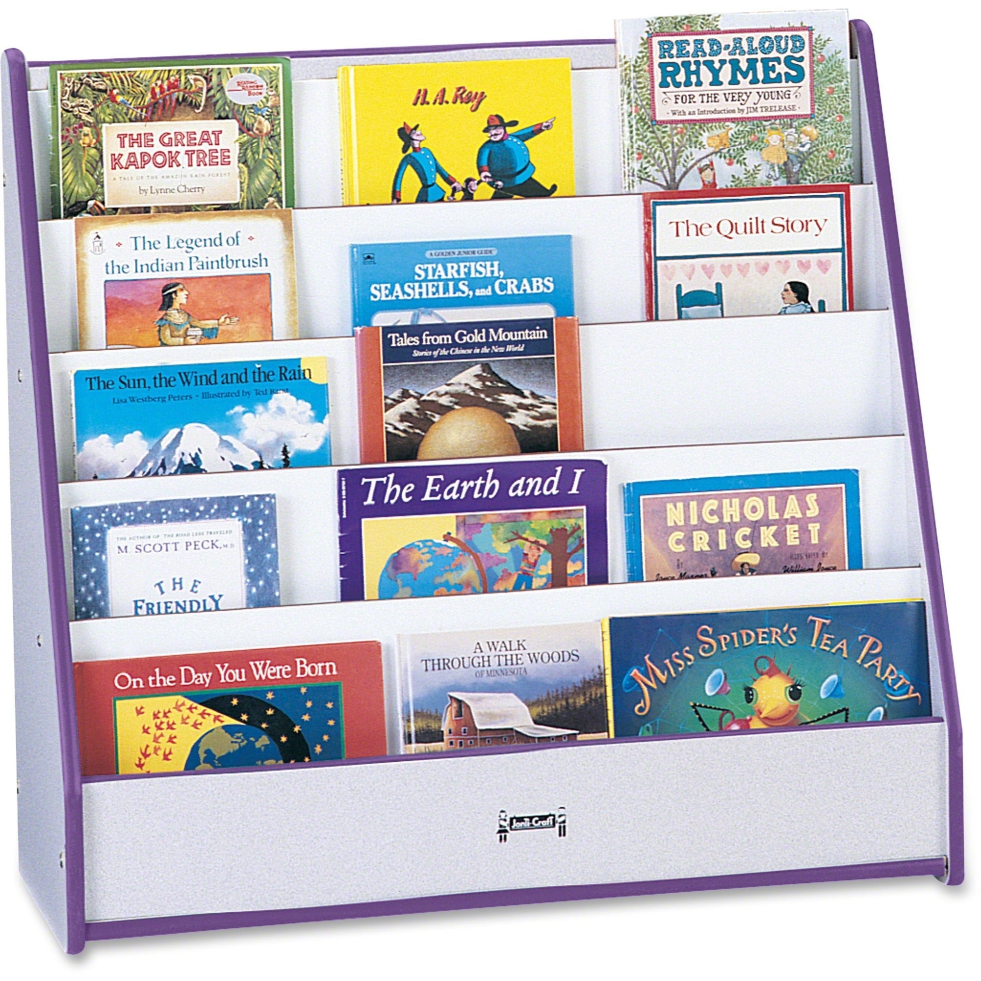 Rainbow Accents Rainbow Accents Laminate 5-shelf Pick-a-Book Stand - 2000