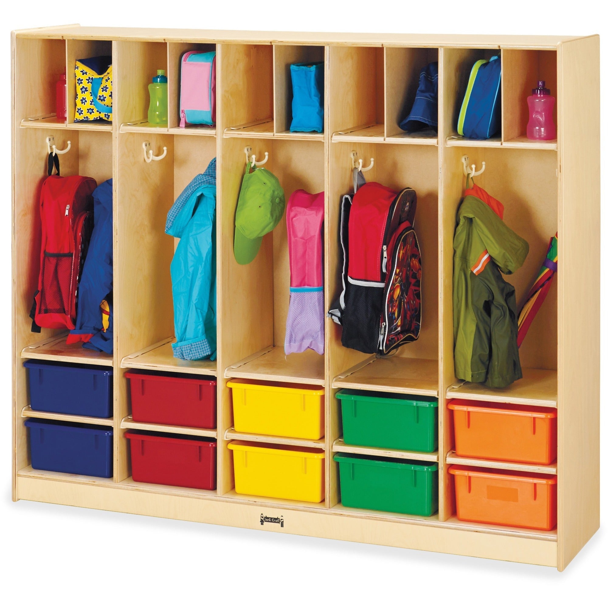 Jonti-Craft Rainbow Accents Large Locker Organizer - 2000