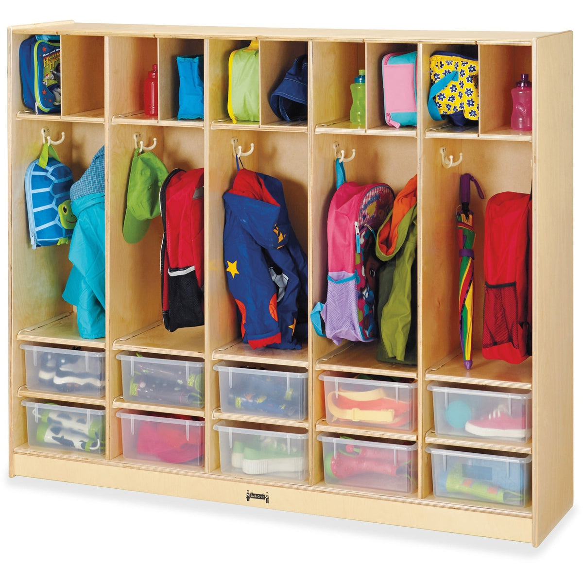 Jonti-Craft Rainbow Accents Large Locker Organizer - 2000