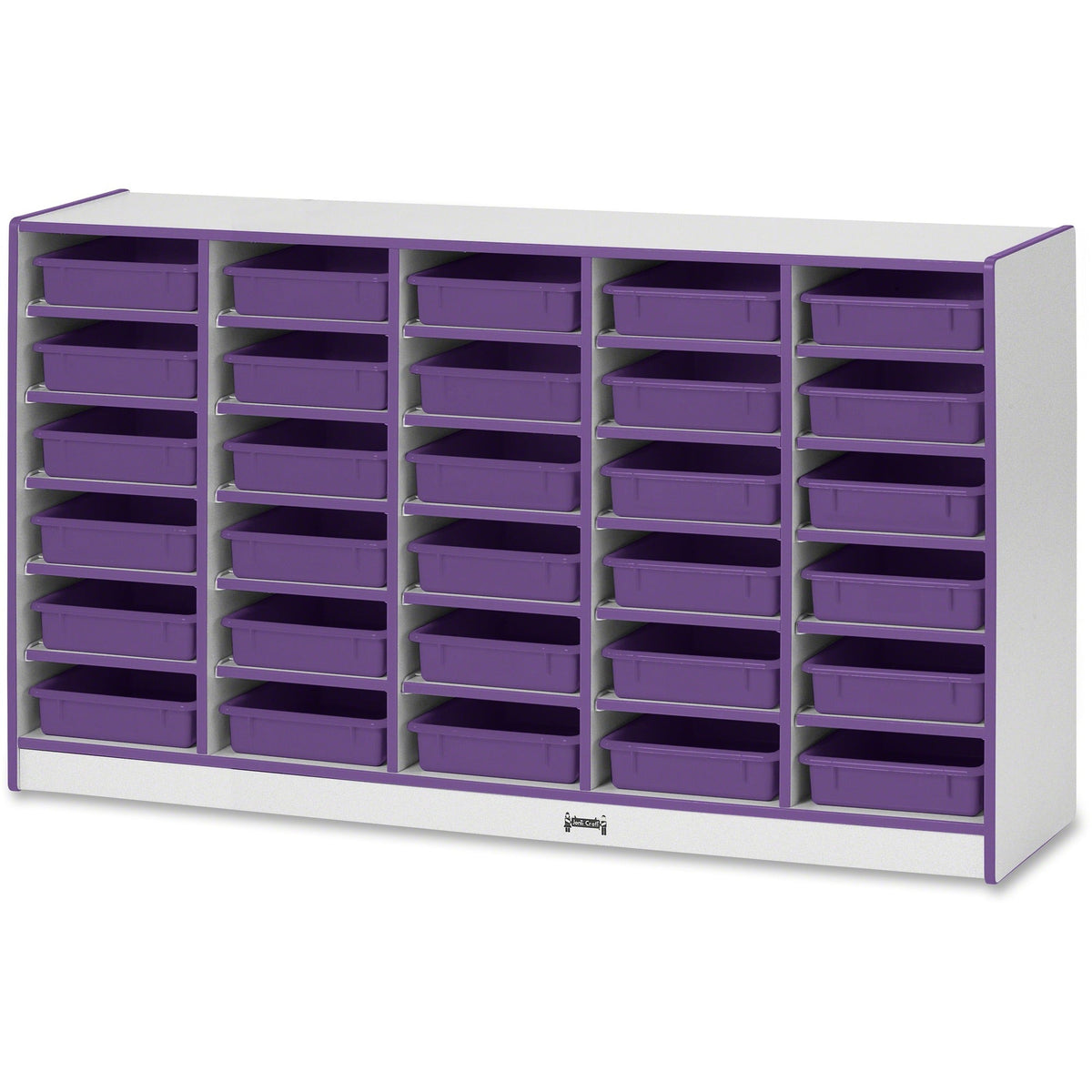 Jonti-Craft Rainbow Accents Mobile Paper-Tray Storage - 2000