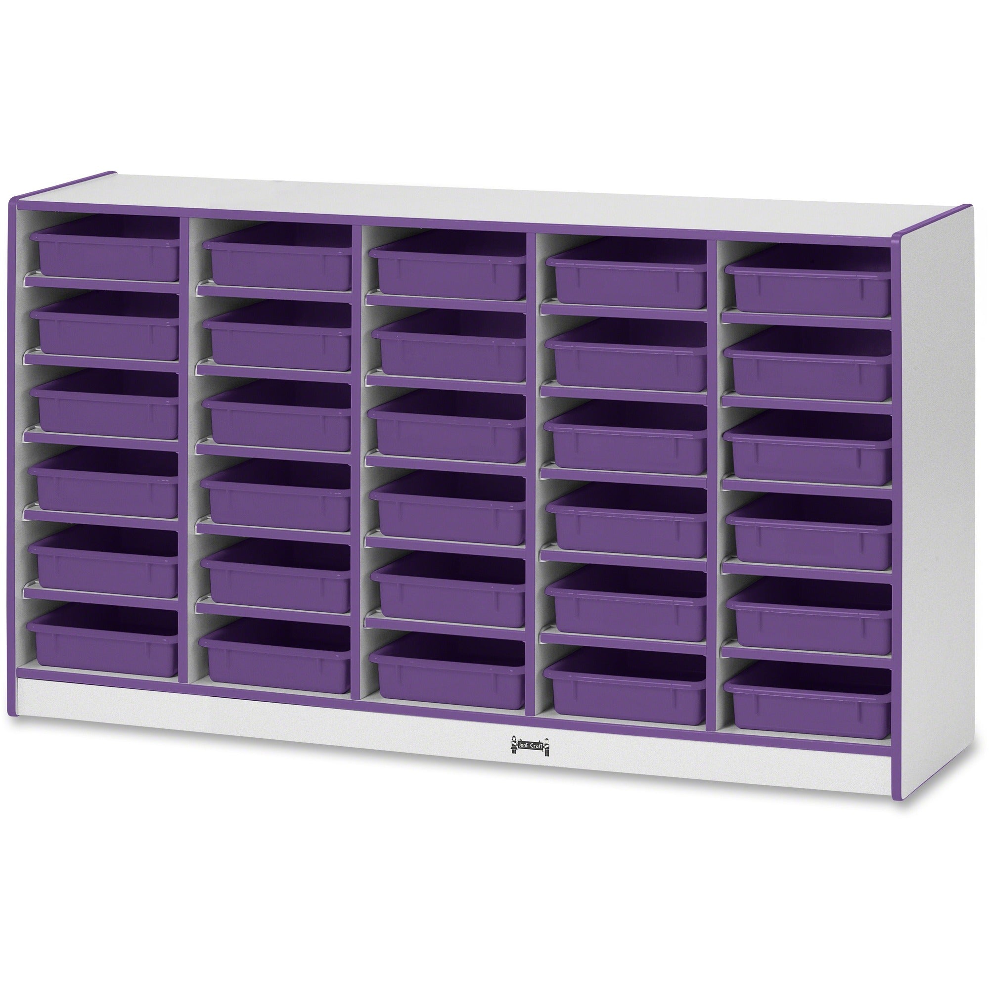 Jonti-Craft Rainbow Accents Mobile Paper-Tray Storage - 2000