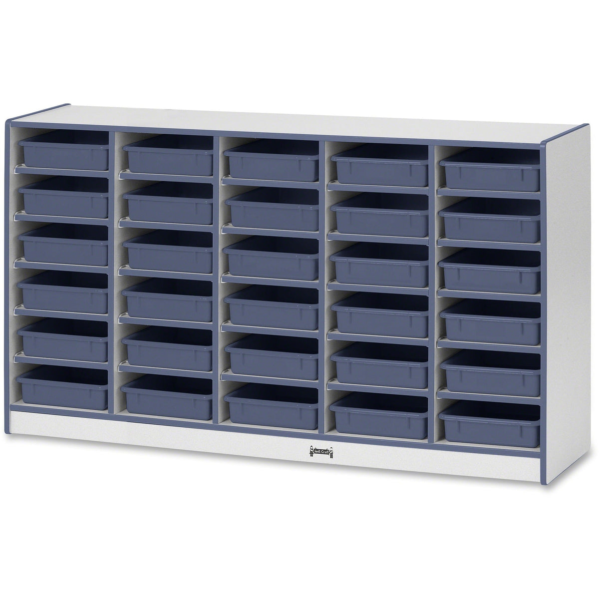 Jonti-Craft Rainbow Accents Mobile Paper-Tray Storage - 2000