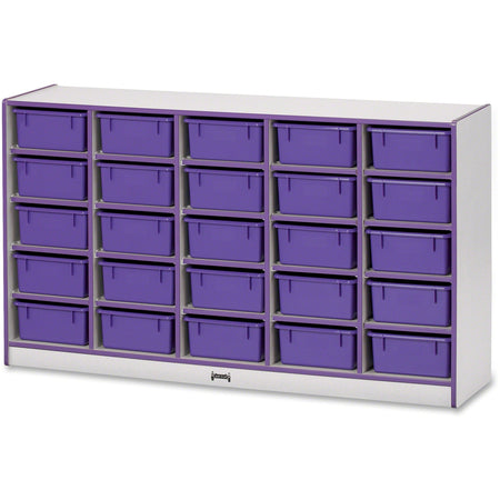 Jonti-Craft Rainbow Accents Mobile Tub Bin Storage - 2000