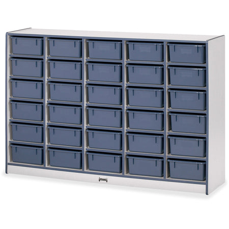 Jonti-Craft Rainbow Accents Mobile Tub Bin Storage - 2000