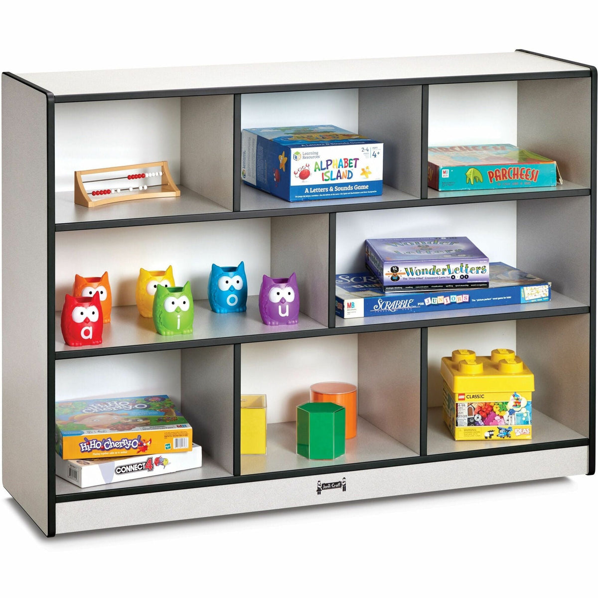 Jonti-Craft Rainbow Accents Super-size Mobile Storage - 2000