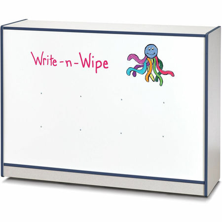Jonti-Craft Rainbow Accents Super-size Mobile Storage - Rear
