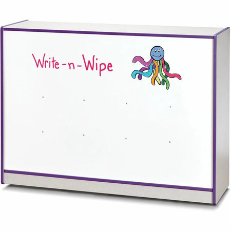 Jonti-Craft Rainbow Accents Super-size Mobile Storage - Durable Purple Unit - Cubbies &
