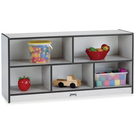 Jonti-Craft Rainbow Accents Toddler Single Storage: Durable 48’’ Storage Unit - Cubbies &