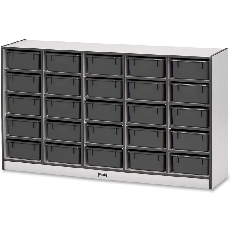 Jonti-Craft Rainbow Accents Tub Bin Storage: Durable Mobile Organizer - Cubbies & Storage