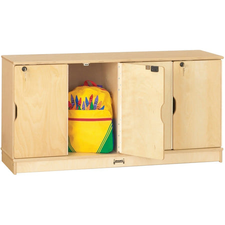 Jonti-Craft Student Lockers: Stackable Lockable Sturdy - Baltic Birch Plywood - Cubbies & Storage
