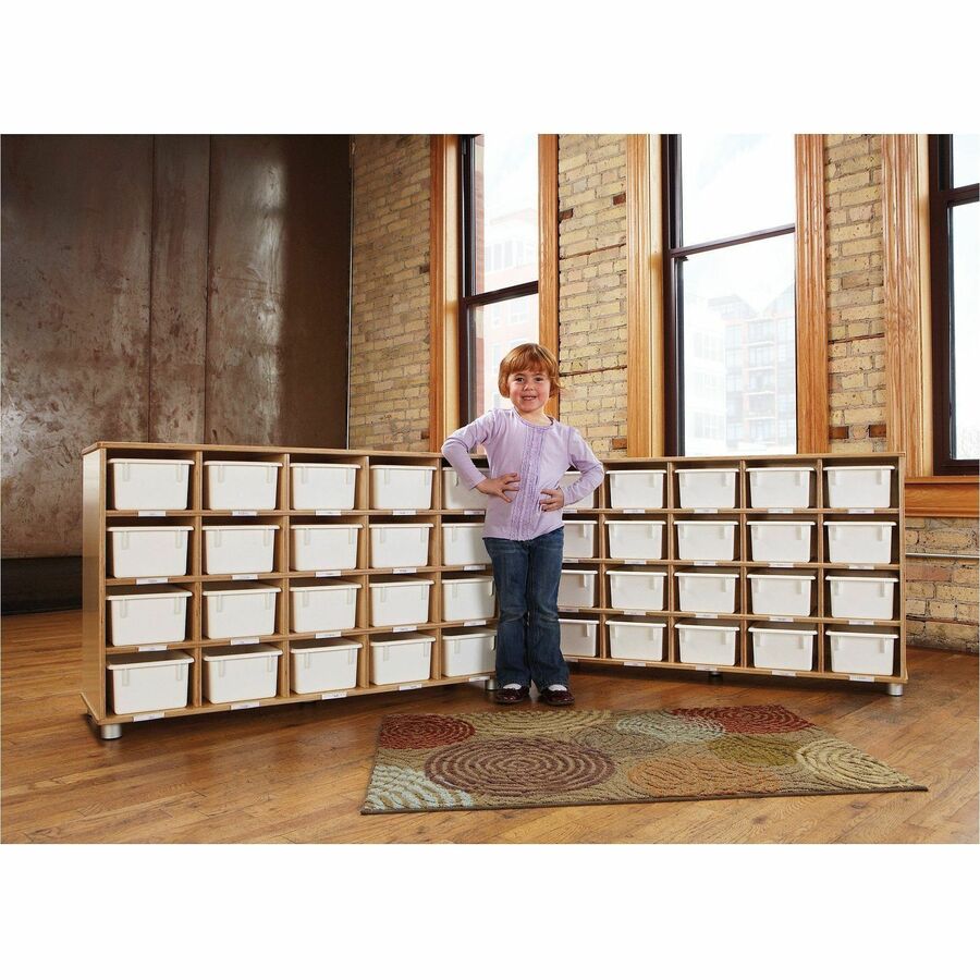 Jonti-Craft TrueModern 20-Cubbie Bins Storage - Alternate-Image6