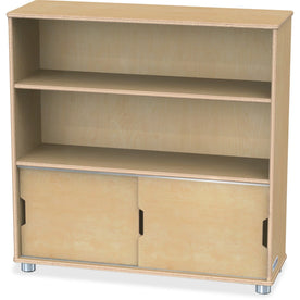 Jonti-Craft TrueModern Bookcase Storage: Adjustable Shelf Durable Baltic Design - Cubbies & Storage