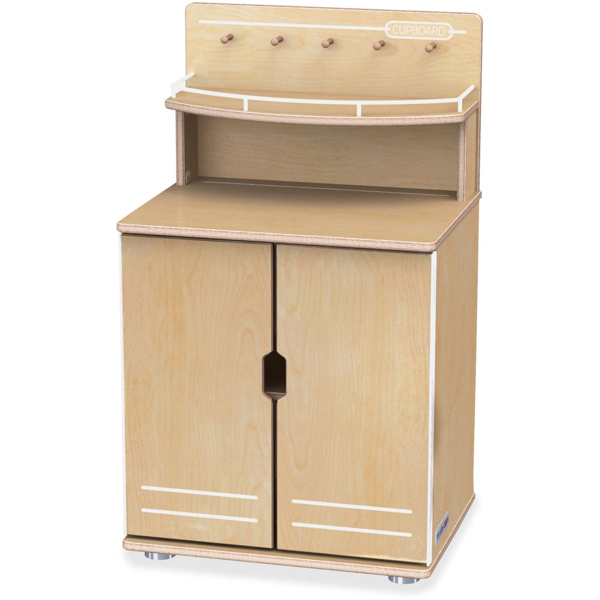 Jonti-Craft TrueModern Play Kitchen Cupboard - 2000