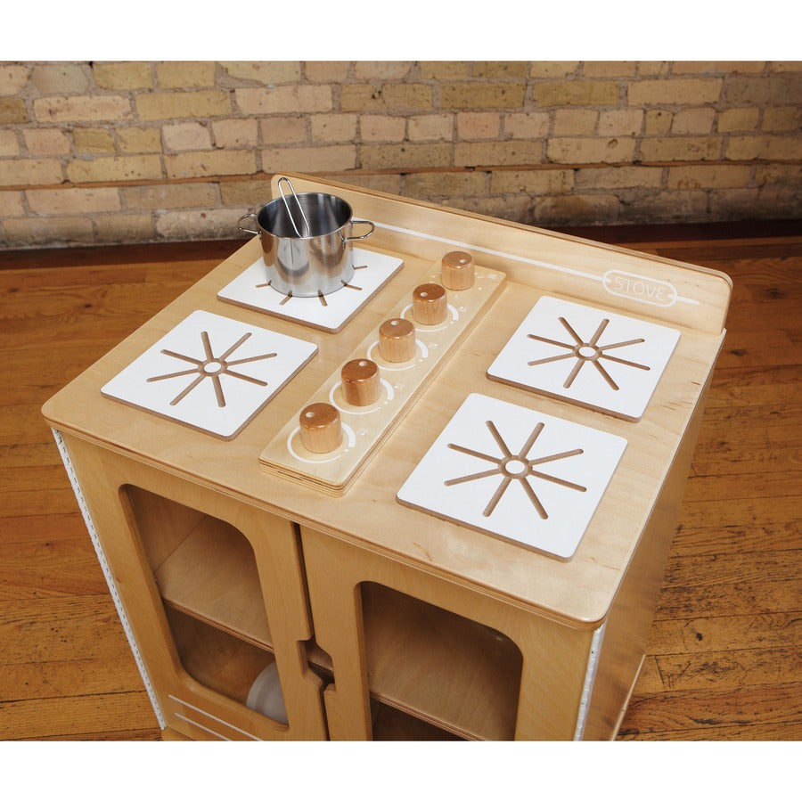 Jonti-Craft TrueModern Play Kitchen Stove - Top