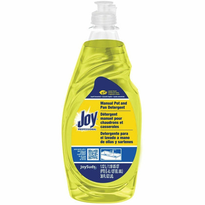 JoySuds Professional Dishwashing Detergent: Concentrated Lemon Scent 38 fl oz - Dish/Dishwasher Detergents