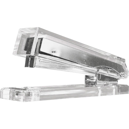 Kantek Acrylic Stapler - Holds 210 Staples - Clear Design - Staplers