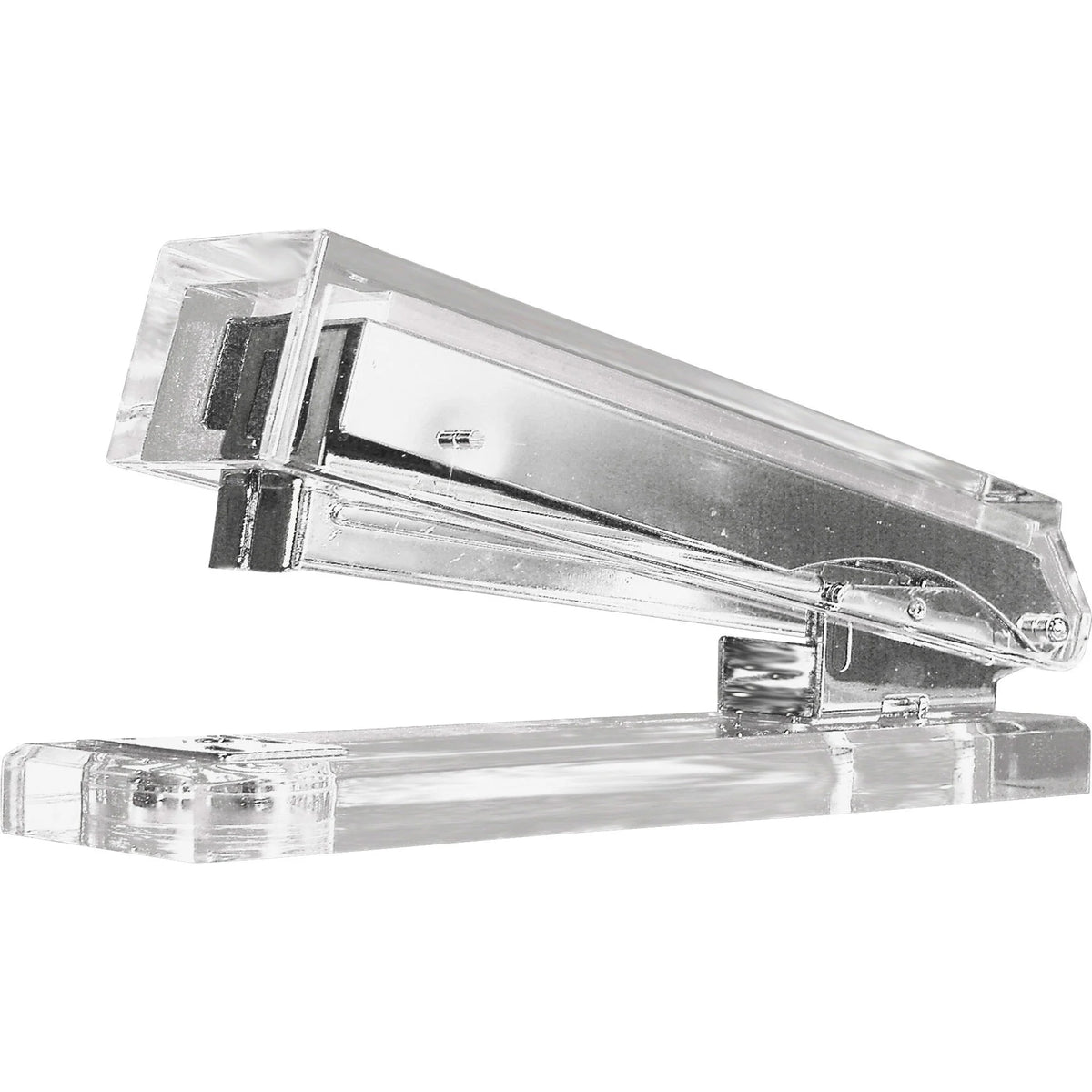Kantek Acrylic Stapler - Holds 210 Staples - Clear Design - Staplers