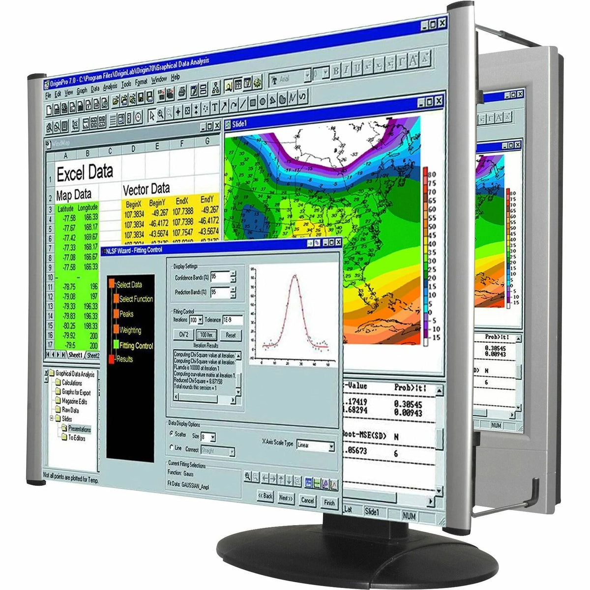 Kantek MaxView Monitor Magnifier: 19’’ Widescreen LCD - Anti-glare Acrylic - Screen Filters & Protectors